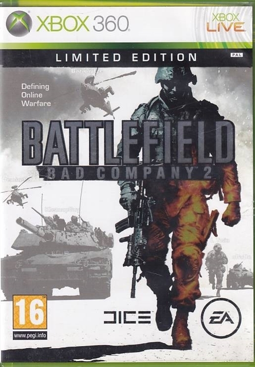 Battlefield Bad Company 2 - XBOX Live - XBOX 360 (B Grade) (Genbrug)